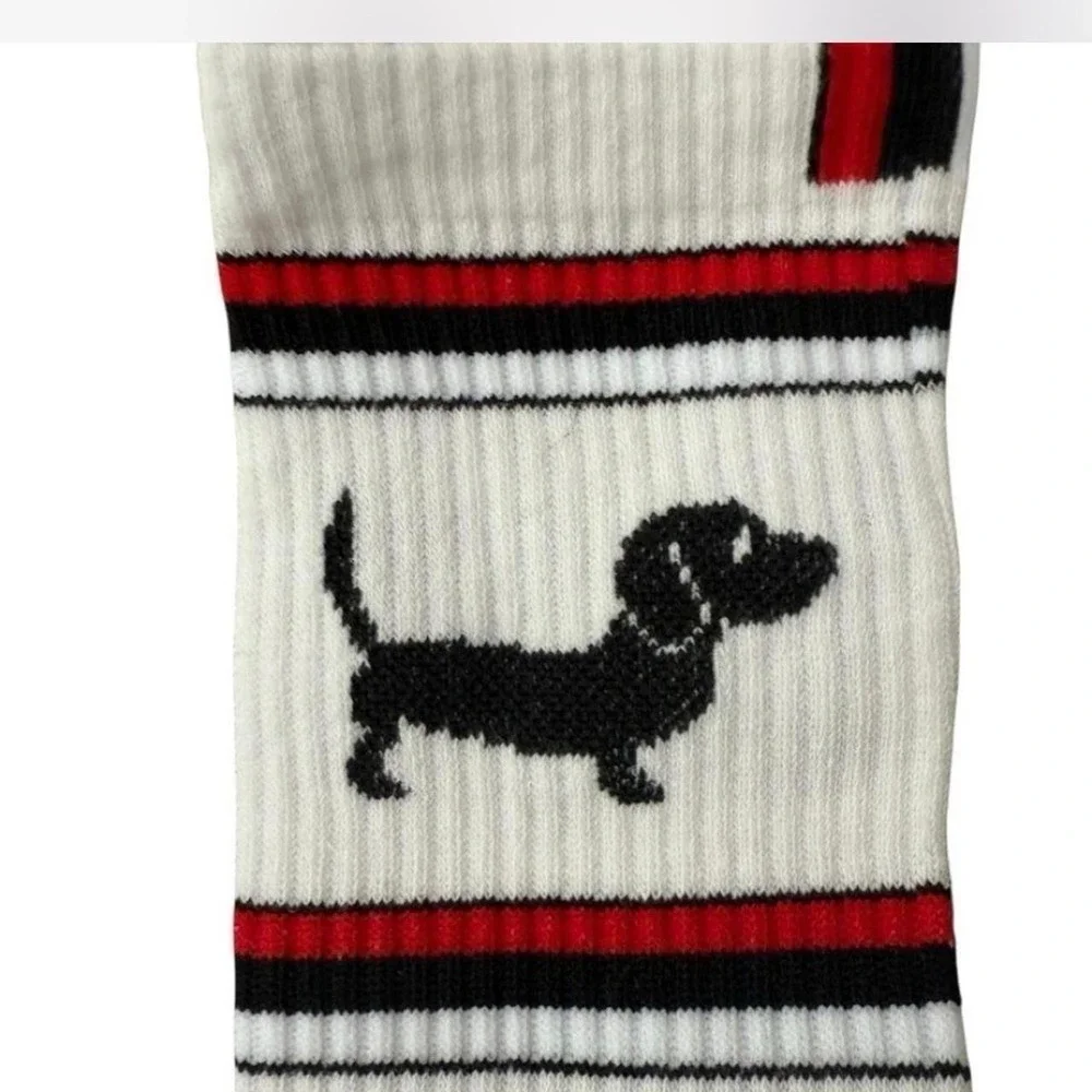 3 pair, dachshund socks